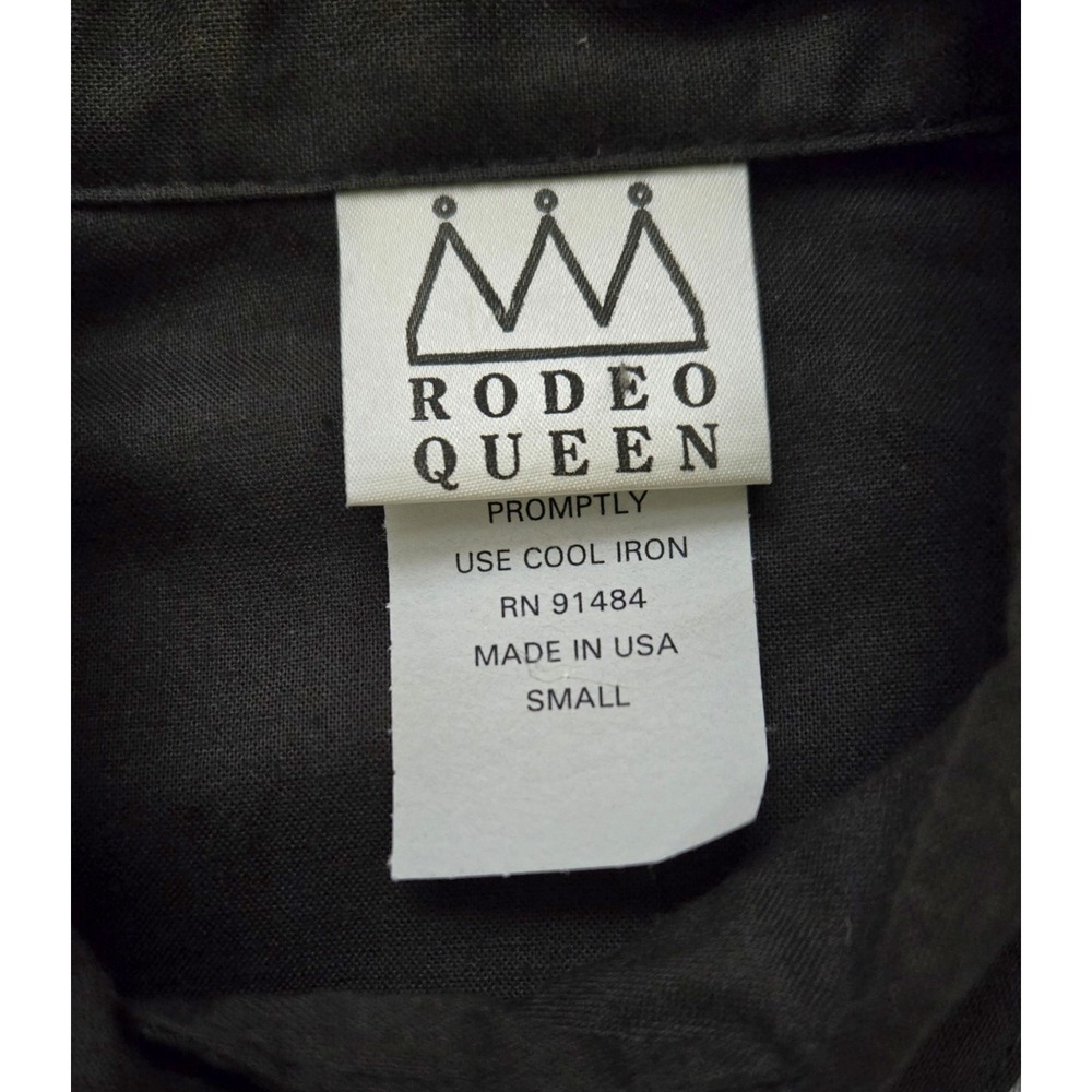 Vintage Rodeo Queen Button Up‎ Riding Shirt - Picture 4 of 8